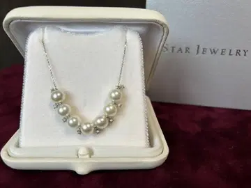 [ 새상품급 ] 스타 주얼리 Star Jewelry 펄 목걸이