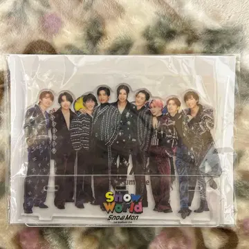 Snow Man 아크릴 스탠드 Snow World 집합