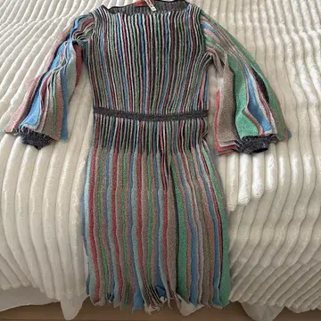 미쏘니 라메 플리츠 원피스