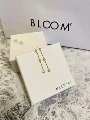 [ BLOOM ] 블루밍 귀걸이 K14 골드필드