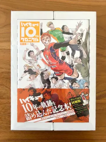 하이큐!! 10th 크로니클 굿즈 포함 동봉판