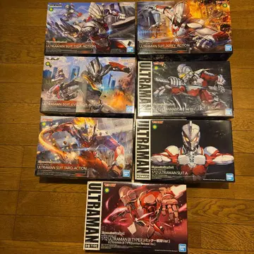 [ 프라모델 ] ULTRAMAN SUIT 7개 세트