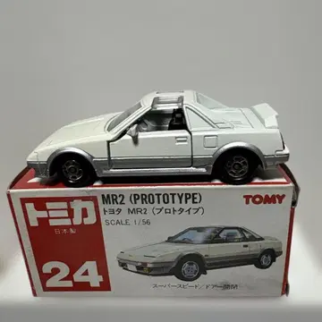 일본제 토미카 빨간 상자 도요타 MR2 (프로토타입) 토미카 No.24