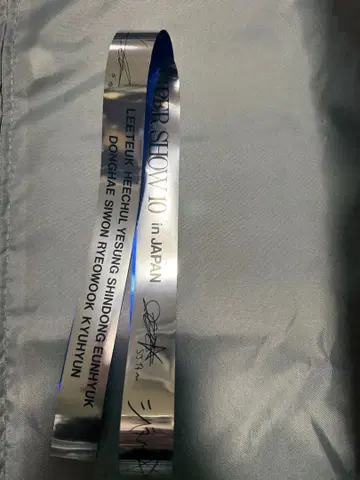 슈퍼주니어 슈퍼쇼10 은색 테이프 6개