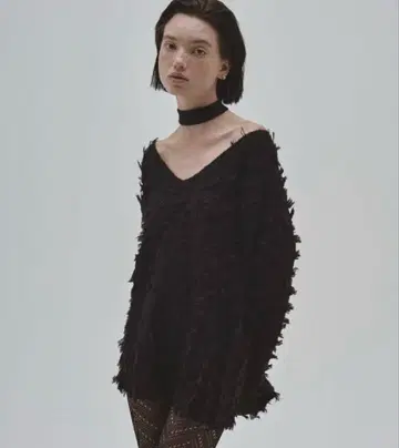 Firsthand 컷 프린지 니트