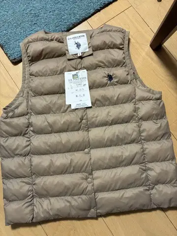 U.S. POLO ASSN. 다운 베스트 얇은 다운