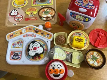 [ 12/28까지 한정판 판매 ] 호빵맨 밥솥 일식 세트