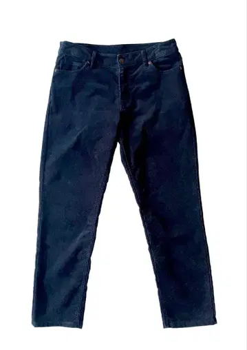 네이비 캐주얼 팬츠 코듀로이