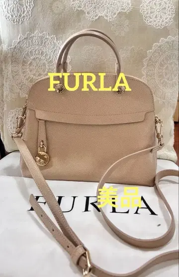 FURLA 베이지 숄더백 새상품급