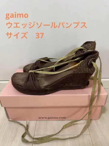 gaimo 웨지솔 샌들