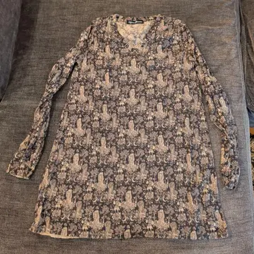 [레어] Hysteric Glamour 해골 무늬 얇은 소재 니트