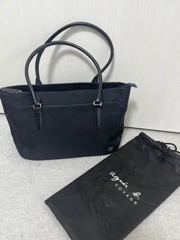 agnis b. 블랙 토트백