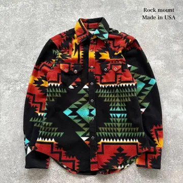 [ Rock mount ] 락마운트 별주 플리스 웨스턴 셔츠