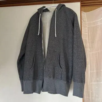 미사용 새상품 atelier naruse 코튼 쭈리 후드 맨투맨