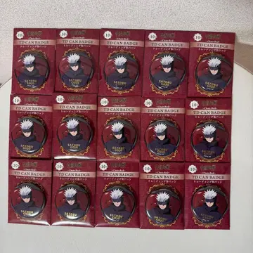 주술회전 로프트 PLAZA TD 캔뱃지 Chair:Red 고죠 사토루 1