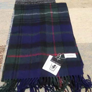 anatelier 체크 무늬 머플러