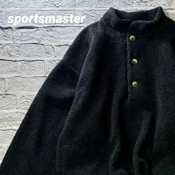 [ 새상품급 ] sportsmaster 풀오버 하프 버튼 플리스 자켓