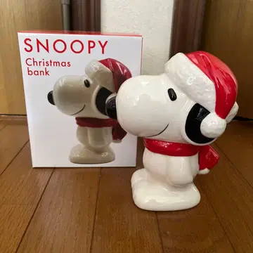 스누피 크리스마스 저금통