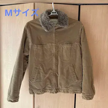 카멜 퍼 달린 옷깃 자켓 M 사이즈