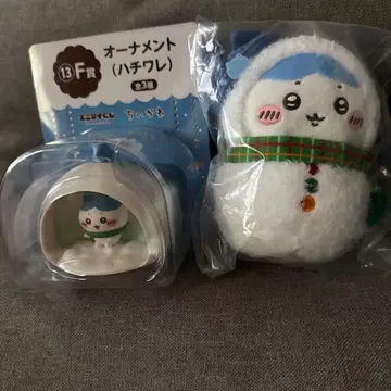 애니마이 복권 치이카와 (먼작귀) E상 마스코트 하치와레 1번 복권