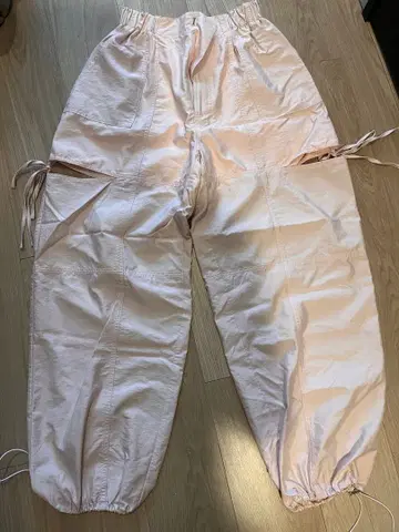 Heather 헤더 라이트 핑크 카고 팬츠