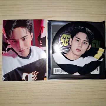 SEVENTEEN 민규 home 캔뱃지 트레이딩 카드 셀카