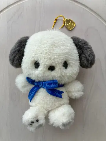 산리오 포차코 마스코트 벌스데이 봉제 인형 블루