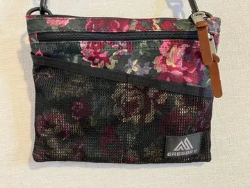 GREGORY 꽃무늬 사코슈 숄더백 그레고리