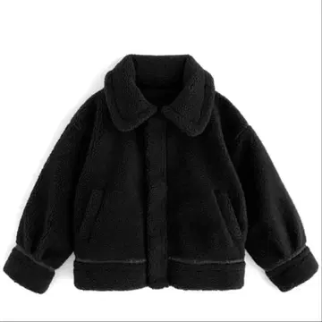 GRL 보아 자켓 블랙 Free사이즈