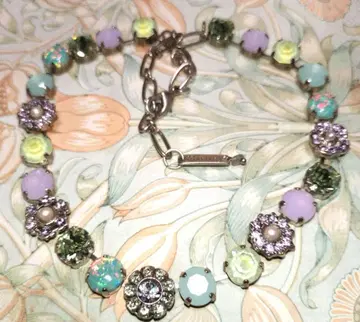 이스라엘 Mariana 마리아나 파스텔 컬러 & 실버 목걸이