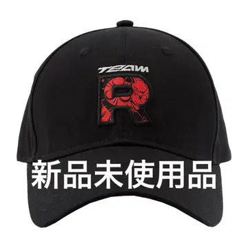 미사용 새상품 로켓단 캡 포켓몬 센터 Team Rocket