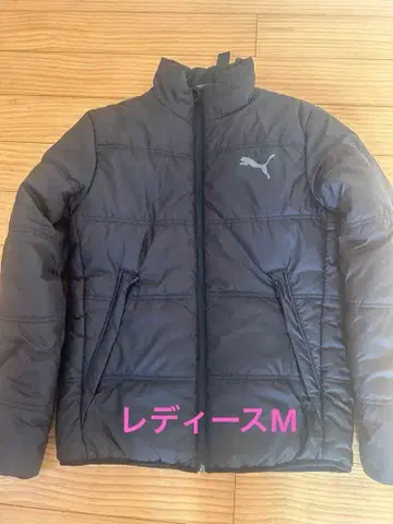 PUMA 블랙 다운 자켓 여성용 M