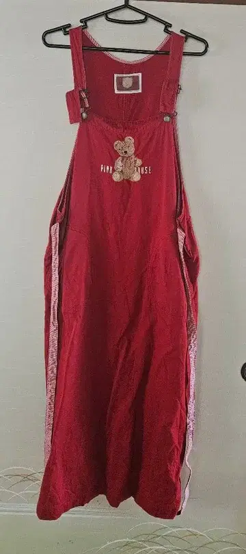 핑크하우스 PINK HOUSE 곰 프린트 점프 스커트