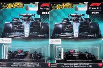 핫휠 F1 메르세데스 AMG 페트로나스 세트 #44 #63