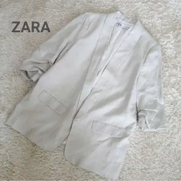 새상품급 [ZARA] 자라 린넨 자켓