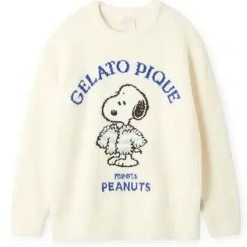 젤라또피케 스누피 오리지널 아트 자카드 풀오버
