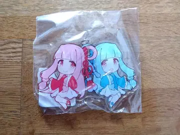 코토하 자매 반짝이는 자매 아크릴 키링 아카네 아오이