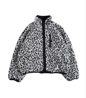 릴룸 reroom 레오파드 보아 블루종