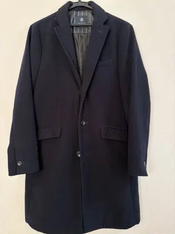 nano universe 나노 유니버스 롱 코트 M 네이비