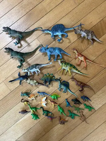아니아 외 공룡과 고질라 피규어 세트 30체 이상