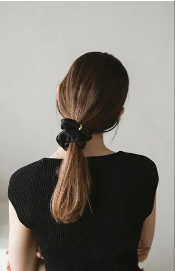 Leticia Ring LEATHER 스크런치