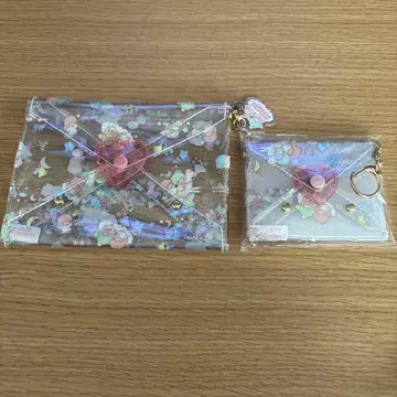 산리오 키키라라 미츄코케트 PVC 파우치 2세트