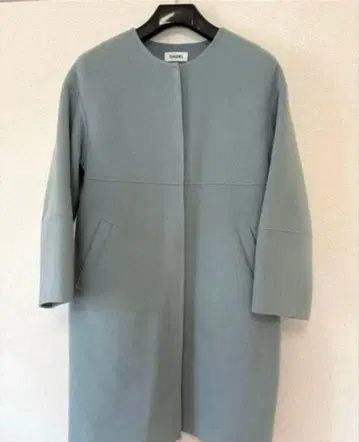 SNIDEL 라이트 블루 롱 코트 당일 배송 배송비 포함