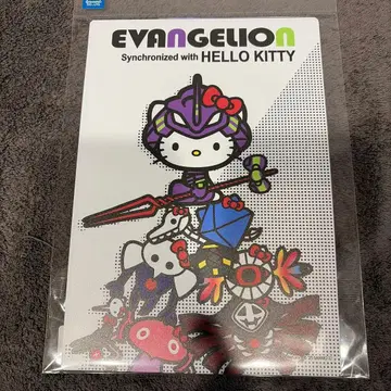 에반게리온 x 헬로키티 클리어 케이스 A5 A 패턴