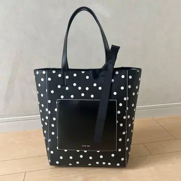 TO BE CHIC 도트 토트백