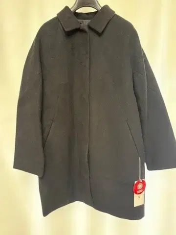 블랙 울 코트 L 사이즈