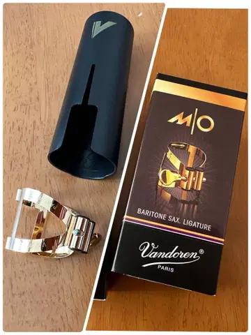 바리톤 색소폰 리가처 Vandoren M/O 캡 포함