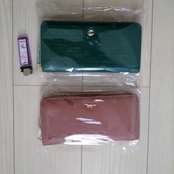 2개 세트 금전운 말구행구 지갑 금전운 만배 개구리 지갑