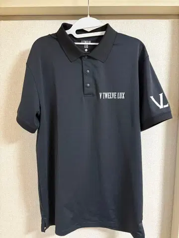 V TWELVE LUX 네이비 피케 셔츠