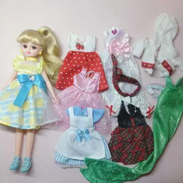 사이드 포니테일 리카짱 의류 종합 세트